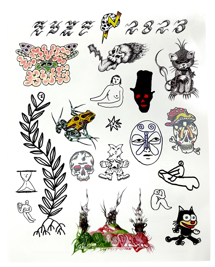 EVZF 2023 Temporary Tattoos